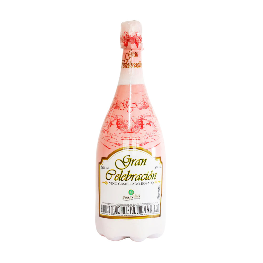 Vino Gasificado Celebración Rosado