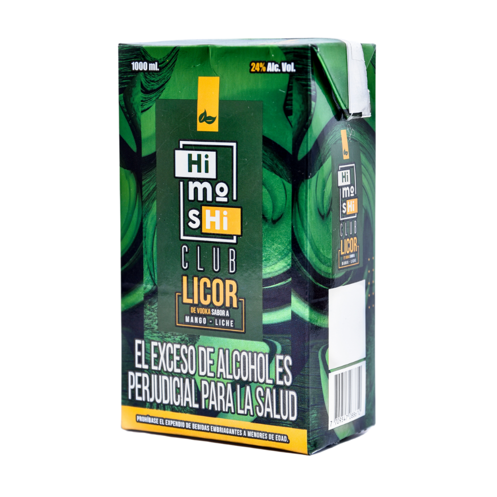 Licor de Vodka HiM°SHi  Mango Liche